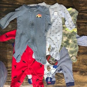 Newborn Onesie Lot - Carter’s & Koala Baby